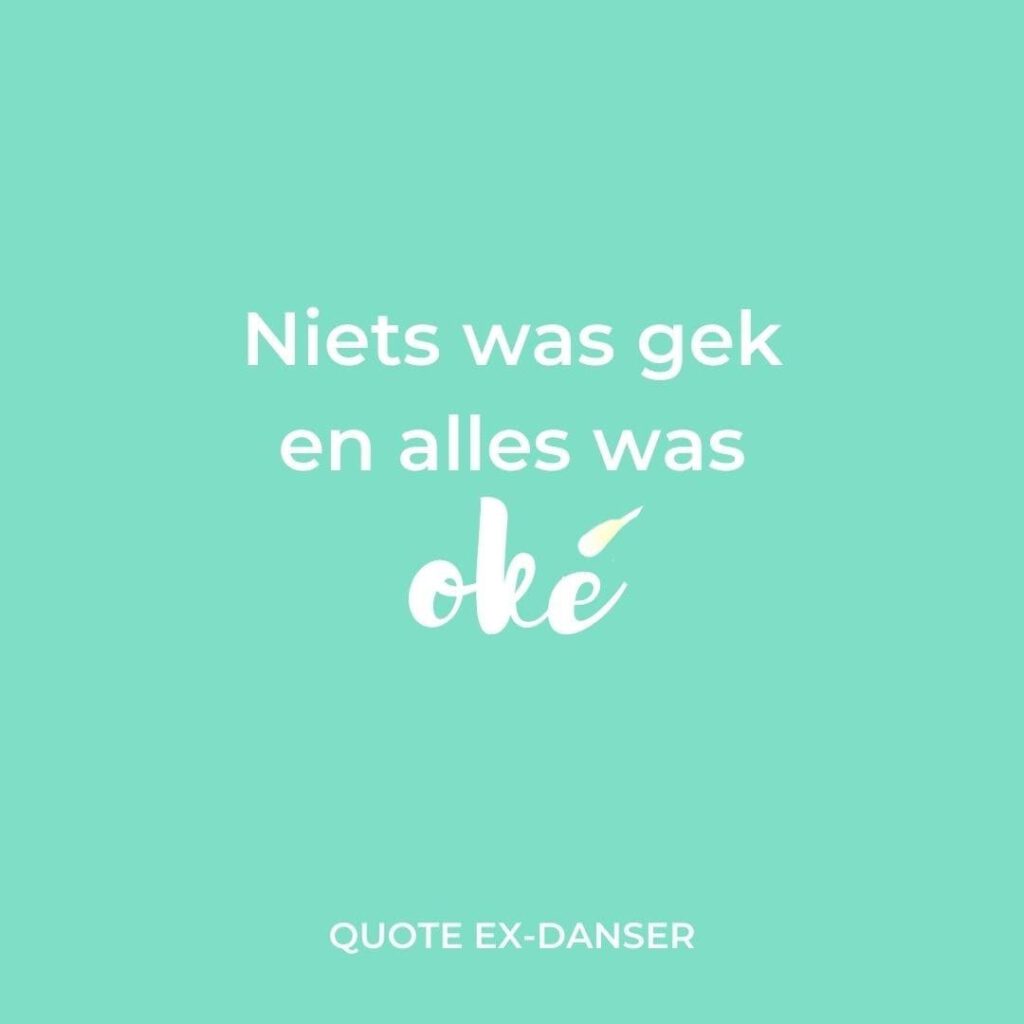 De Danscoach - jezelf accepteren