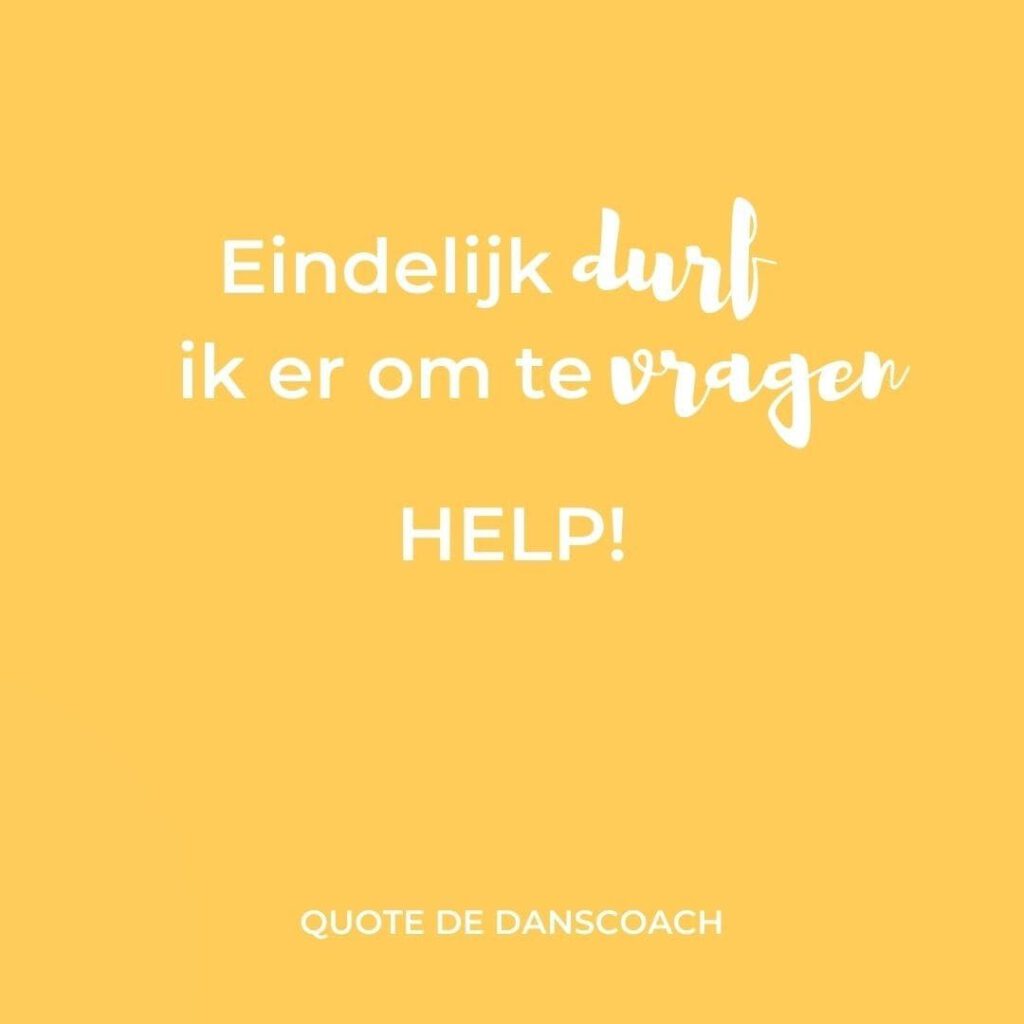 De Danscoach - hulp vragen